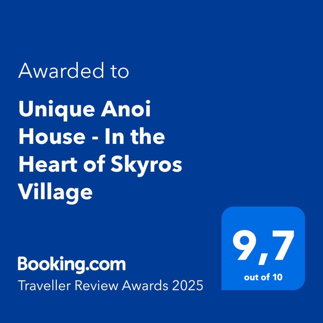 Unique Anoi House - In The Heart Of Skyros Village Luaran gambar